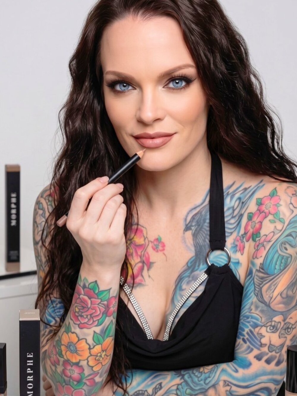 Morphe ⦠Jemma Color Pencil ⦠Nude Beige Creamy LongāWear Lip & Eye Liner 1.5g